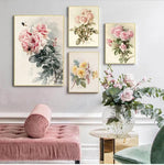 Poster blumen vintage - Vintage shop