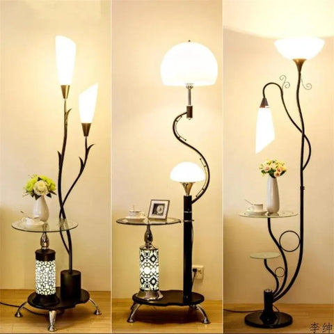 Stehlampe glas vintage - Vintage shop