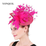 Fascinator orange - Vintage shop