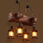 Deckenlampe holz vintage - Vintage shop