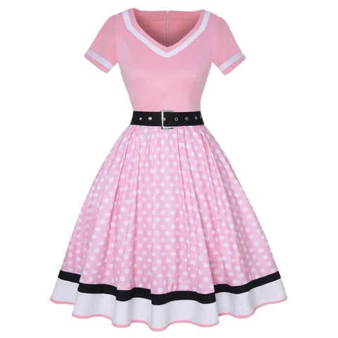 Retro kleid rosa - Vintage shop