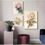 Poster blumen vintage - Vintage shop