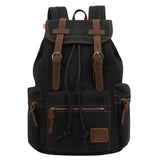 vintage canvas Backpacks Men And Women Bags Travel Students Casual For Hiking Travel Camping Backpack Mochila Masculina - Vintage shop