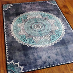 Teppich blau grau vintage - Vintage shop