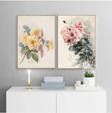 Poster blumen vintage - Vintage shop