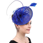 Fascinator dunkelblau - Vintage shop