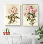 Poster blumen vintage - Vintage shop