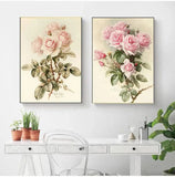 Poster blumen vintage - Vintage shop