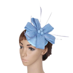 Fascinator hellblau - Vintage shop