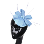 Fascinator hellblau - Vintage shop