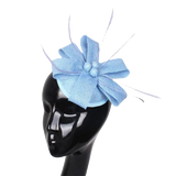 Fascinator hellblau - Vintage shop