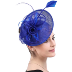 Fascinator dunkelblau - Vintage shop