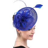 Fascinator dunkelblau - Vintage shop