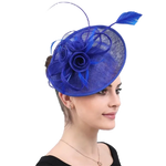 Fascinator dunkelblau - Vintage shop