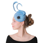 Fascinator blau klein - Vintage shop