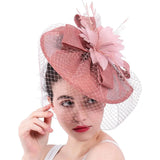 Fascinator braut kurze haare - Vintage shop