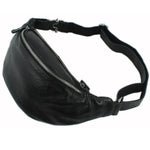 Bauchtasche leder vintage schwarz - Vintage shop