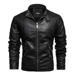 Biker lederjacke herren vintage braun - Vintage shop