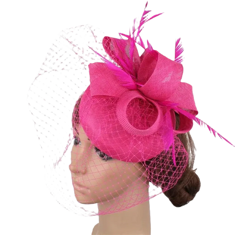 Birdcage fascinator hochzeit - Vintage shop