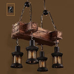 Deckenlampe holz vintage - Vintage shop