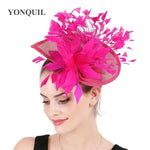 Fascinator orange - Vintage shop