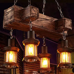 Deckenlampe holz vintage - Vintage shop