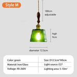 Deckenlampe vintage glas - Vintage shop