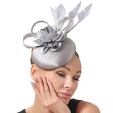 Fascinator blau - Vintage shop