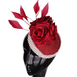 Fascinator blumen - Vintage shop