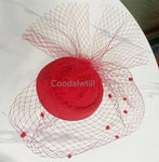 Fascinator schwarz - Vintage shop