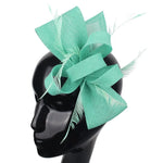 Fascinator hut blau - Vintage shop