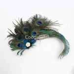 Fascinator pfau - Vintage shop