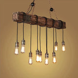 Lampe vintage holz - Vintage shop