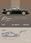 Porsche poster vintage - Vintage shop