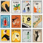 Jazz poster vintage - Vintage shop