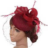 Birdcage fascinator hochzeit - Vintage shop