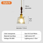 Deckenlampe vintage glas - Vintage shop