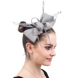 Fascinator silber - Vintage shop