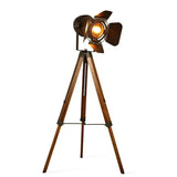 Stehlampe holz vintage - Vintage shop