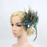 Fascinator pfau - Vintage shop