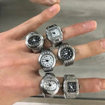 Silber ringe herren vintage - Vintage shop