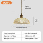 Deckenlampe vintage glas - Vintage shop