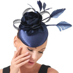 Fascinator blau - Vintage shop