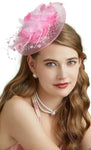 Pink fascinator - Vintage shop