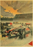 Formula 1 posters vintage - Vintage shop