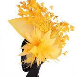 Fascinator orange - Vintage shop