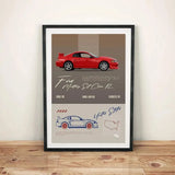 Porsche poster vintage - Vintage shop