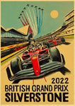 Formula 1 posters vintage - Vintage shop