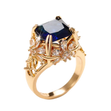 Ring mit blauem stein vintage - Vintage shop