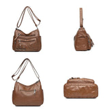 Handtasche leder braun vintage - Vintage shop